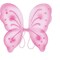 Party Central Club Pack of 12 Pink Girl Child Elegant Wings Party Armbands - One Size